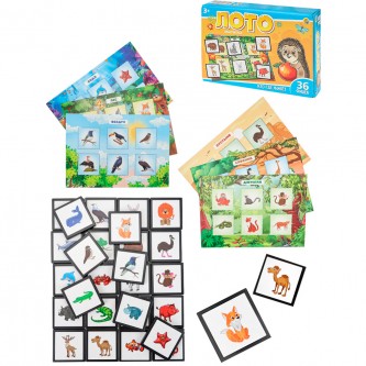 Лото Кто где живёт ИН-4262 Лото Кто где живёт ИН-4262