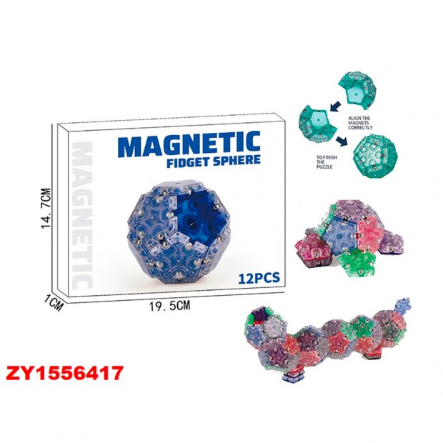 Конструктор магнитный A901-5 в коробке Конструктор магнитный A901-5 в коробке