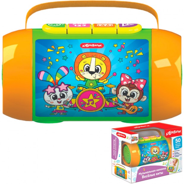 Муз. колонка Веселые хиты 4630027295101 Муз. колонка Веселые хиты 4630027295101