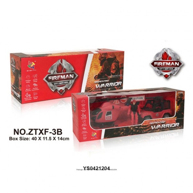 Набор пожарный в коробке, YS0421204 Набор пожарный в коробке, YS0421204