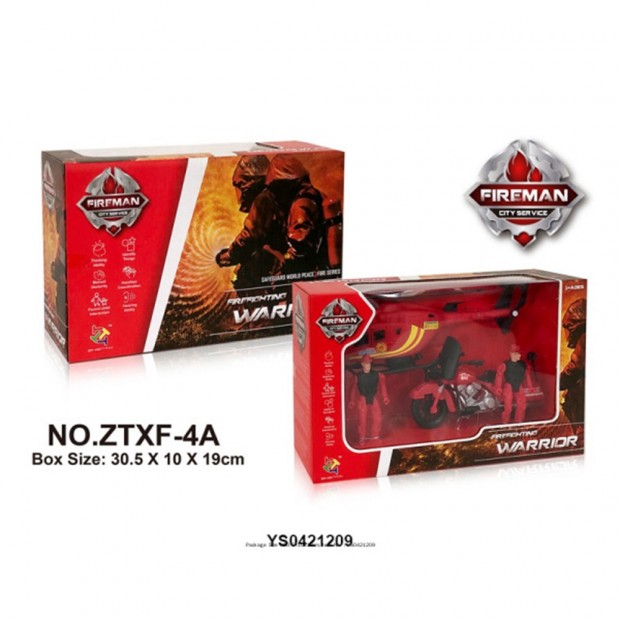 Набор пожарный в коробке, YS0421209 Набор пожарный в коробке, YS0421209