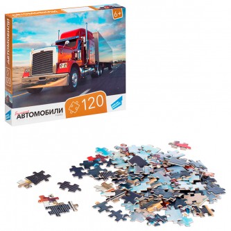 Пазл 120 Автомобили RI1207C Пазл 120 Автомобили RI1207C