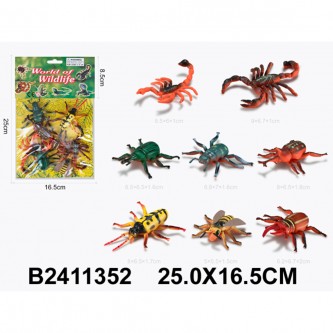 Набор насекомых в пакете, 2411352