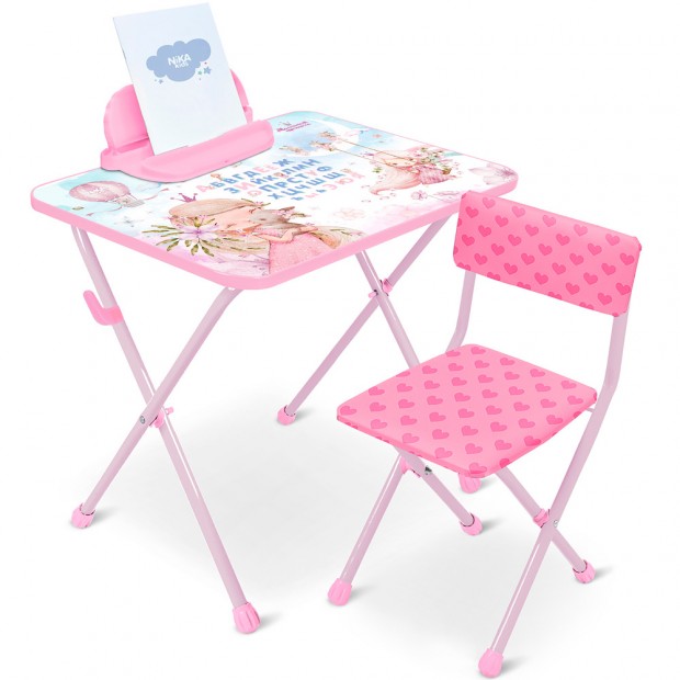 Набор мебели для детей КУ1/МП2 Маленькая принцесса-2 /Ника/ Набор мебели для детей КУ1/МП2 Маленькая принцесса-2 /Ника/