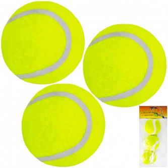 Мяч для тенниса 3шт. FG230920057 отскок от земли 50см Мяч для тенниса 3шт. FG230920057 отскок от земли 50см