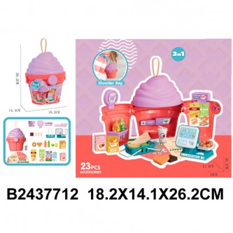 Игровой набор "Магазин в чемодане-мороженке" Игровой набор "Магазин в чемодане-мороженке"