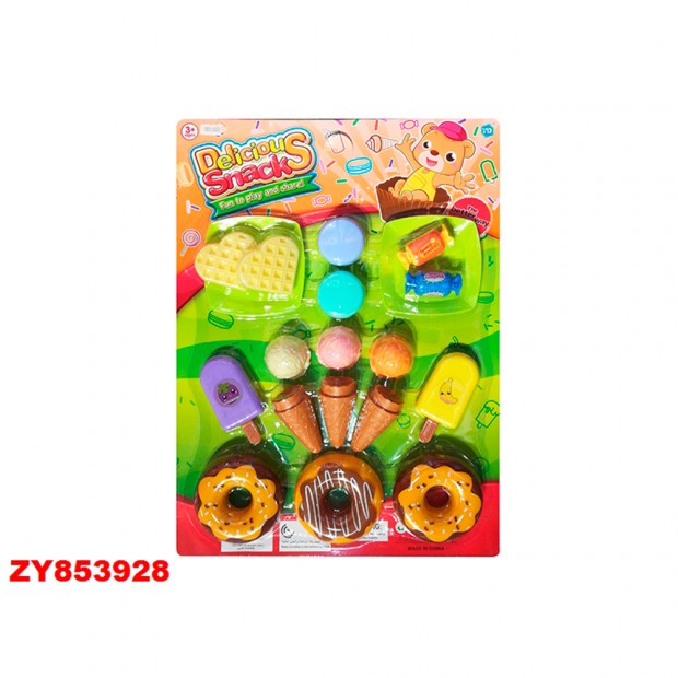 Набор продуктов Сладости на блистере, ZY853928 Набор продуктов Сладости на блистере, ZY853928