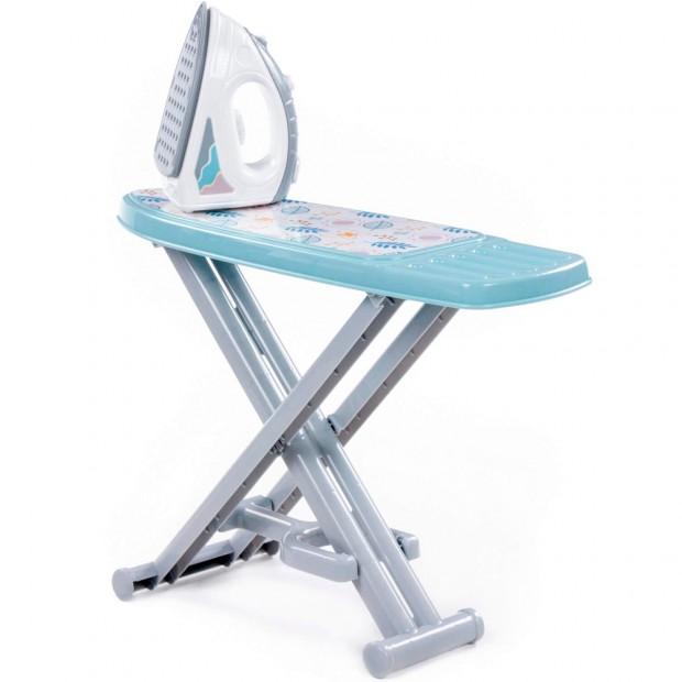 Набор игровой "Утюжок №3 с гладильной доской" серо-голубой в сетке Набор игровой "Утюжок №3 с гладильной доской" серо-голубой в сетке