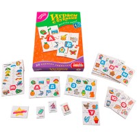 Игра пазл Играем с буквами 1081 Игра пазл Играем с буквами 1081