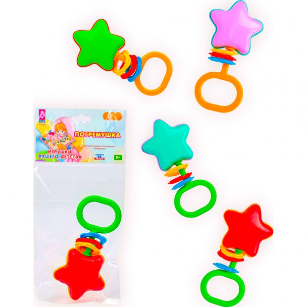 Погремушка Звездочка 2С524 Аэлита /40/ Погремушка Звездочка 2С524 Аэлита /40/