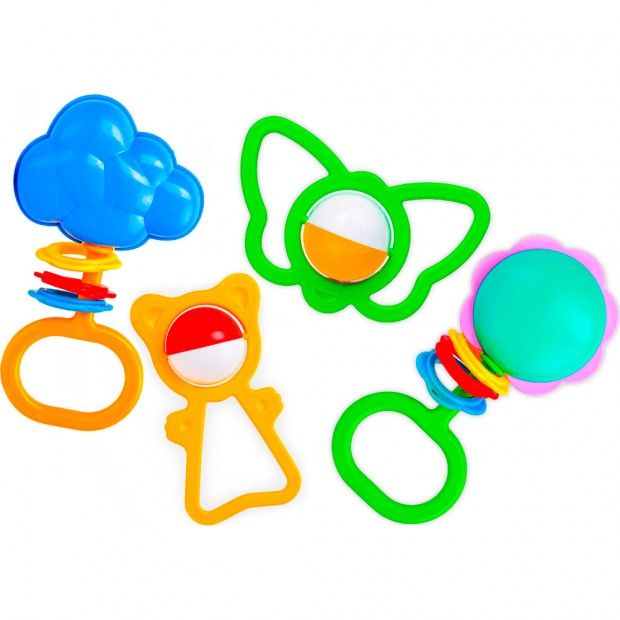 Набор погремушек №2 2С527 Аэлита /40/ Набор погремушек №2 2С527 Аэлита /40/