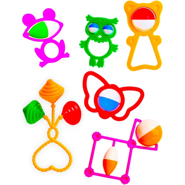 Набор погремушек №4 2С529 Аэлита /40/ Набор погремушек №4 2С529 Аэлита /40/