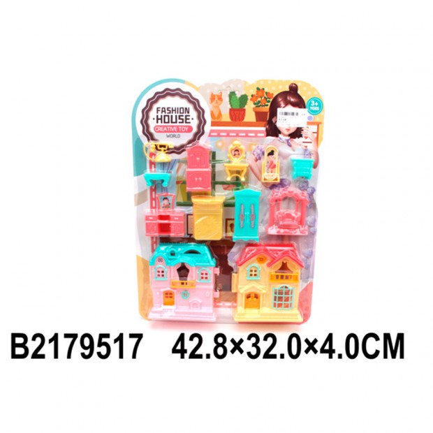 Дом с набором мебели, 2179517 Дом с набором мебели, 2179517
