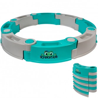 Песочница модульная Крокотам 8 сегментов бирюзовый и серый Песочница модульная Крокотам 8 сегментов бирюзовый и серый