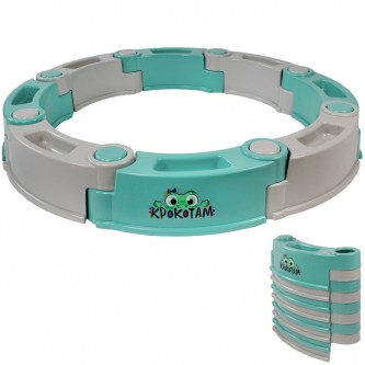 Песочница модульная Крокотам 8 сегментов мятный и серый Песочница модульная Крокотам 8 сегментов мятный и серый