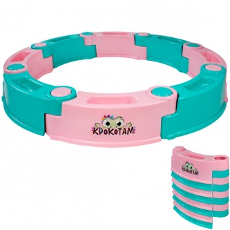 Песочница модульная Крокотам 8 сегментов розовый и бирюзовый Песочница модульная Крокотам 8 сегментов розовый и бирюзовый