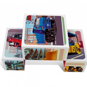 Кубик трансформер «Спецтехника» 00876 Кубик трансформер «Спецтехника» 00876