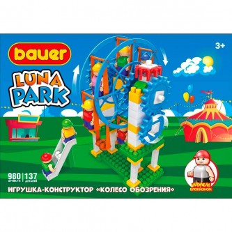 Конструктор Bauer 980 Luna Park Аттракцион Колесо Обозрения 3+ Конструктор Bauer 980 Luna Park Аттракцион Колесо Обозрения 3+