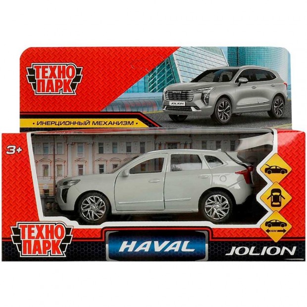 Модель JOLION-12-SR Haval Jolion 12 см, двери, багаж, серебр Технопарк