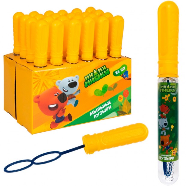 Мыл. пузыри Т25051 Ми-ми-мишки колба 60 мл 1toy Мыл. пузыри Т25051 Ми-ми-мишки колба 60 мл 1toy