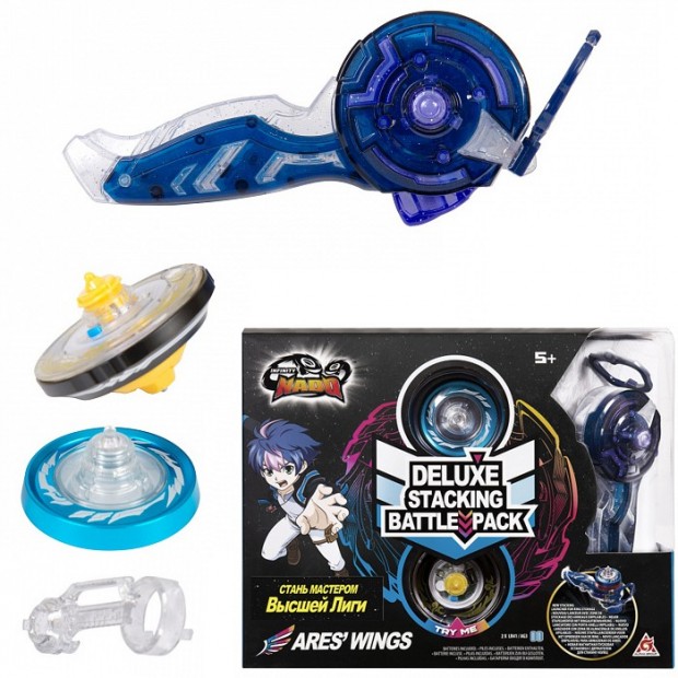 Игровой набор. Инфинити Надо. Волчок Стакинг Делюкс, Ares Wings. TM Infinity Nado 38778 Игровой набор. Инфинити Надо. Волчок Стакинг Делюкс, Ares Wings. TM Infinity Nado 38778