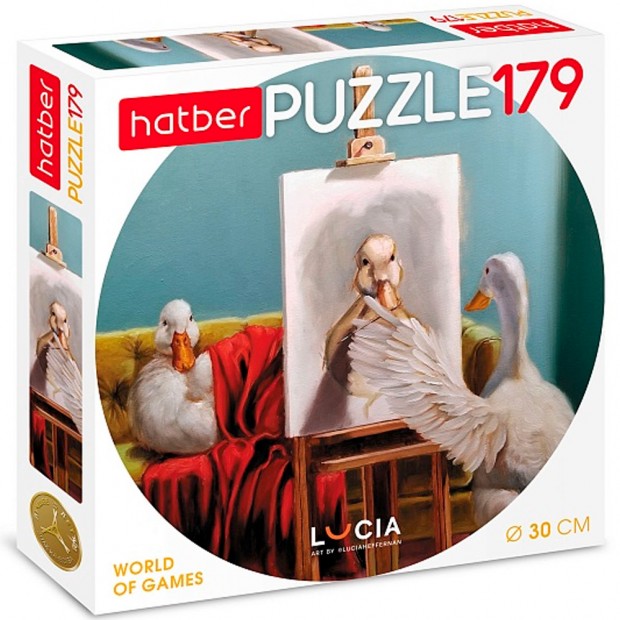 Пазл 179 эл. круглые Узнай себя! 085835 Hatber.