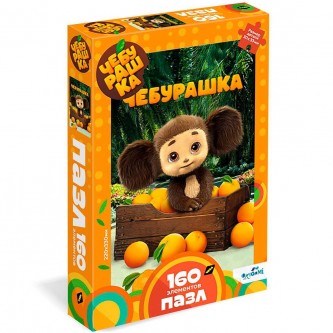 Пазл 160 Чебурашка. Ящик с апельсинами. 08746 Пазл 160 Чебурашка. Ящик с апельсинами. 08746