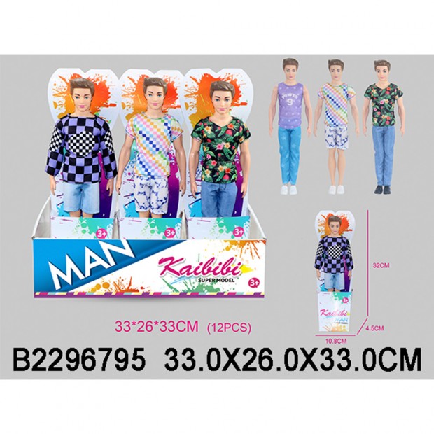 Кукла Кен в шоубоксе