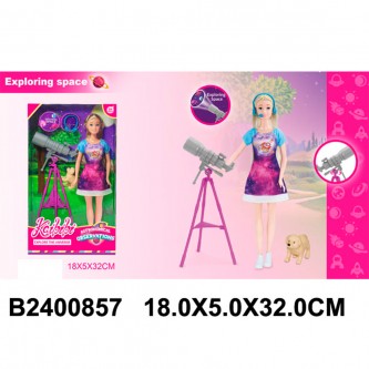 Кукла Kaibibi с телескопом в коробке Кукла Kaibibi с телескопом в коробке