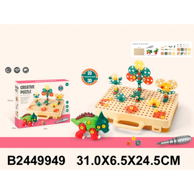 Мозаика с отверткой, в коробке 2449949 Мозаика с отверткой, в коробке 2449949