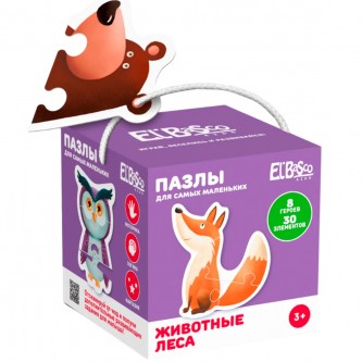 Пазл Животные леса ET01-077 Пазл Животные леса ET01-077