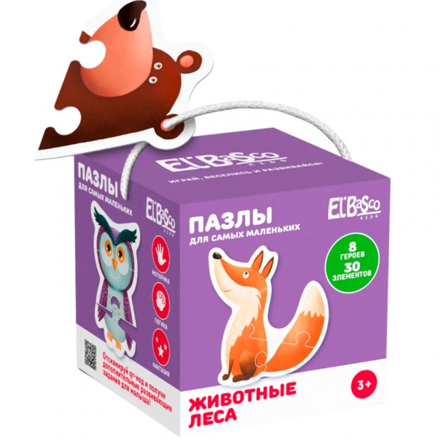 Пазл Животные леса ET01-077 Пазл Животные леса ET01-077