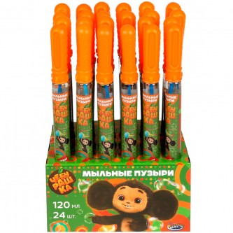 Мыльные пузыри 01101-120ЭД Чебурашка 120мл Мыльные пузыри 01101-120ЭД Чебурашка 120мл