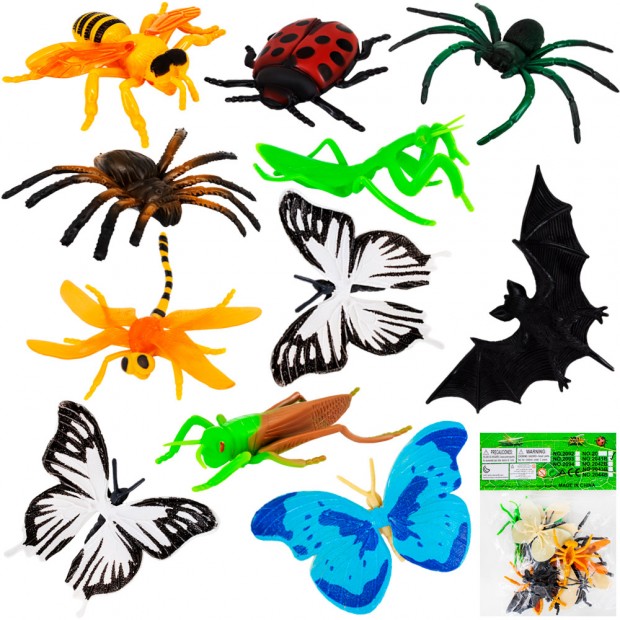 Набор насекомых в пакете 1940539