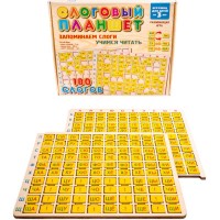Деревянный Игра развивающая Слоговый планшет 04539