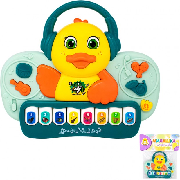 Игрушка на батарейках Levatoys  Утенок в пакете