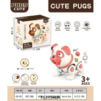 Игрушка на батарейках  Щенок в коробке