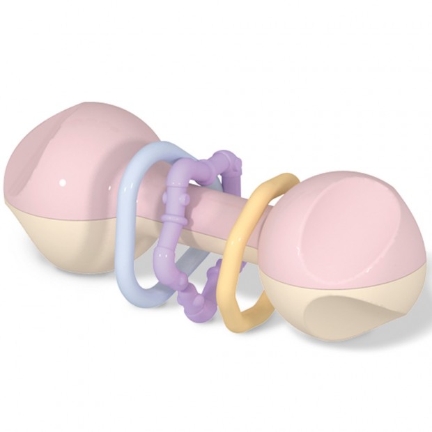 Погремушка «Гантелька». Коллекция «Зефир» 02185 Погремушка «Гантелька». Коллекция «Зефир» 02185