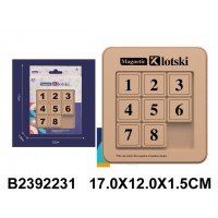 Логическая игрушка 2392231 Пятнашки а коробке