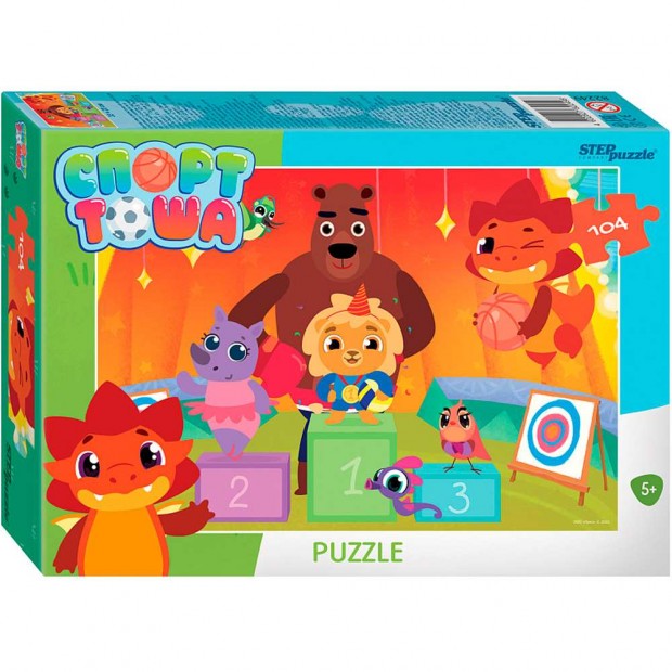 Пазл 104 Спорт Тоша 82249 Степ Пазл 104 Спорт Тоша 82249 Степ