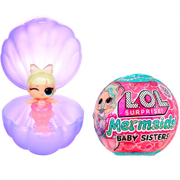 ЛОЛ СЮРПРАЙЗ Кукла в шаре Сестричка Mermaids! с акс. L.O.L. SURPRISE! 43466 ЛОЛ СЮРПРАЙЗ Кукла в шаре Сестричка Mermaids! с акс. L.O.L. SURPRISE! 43466