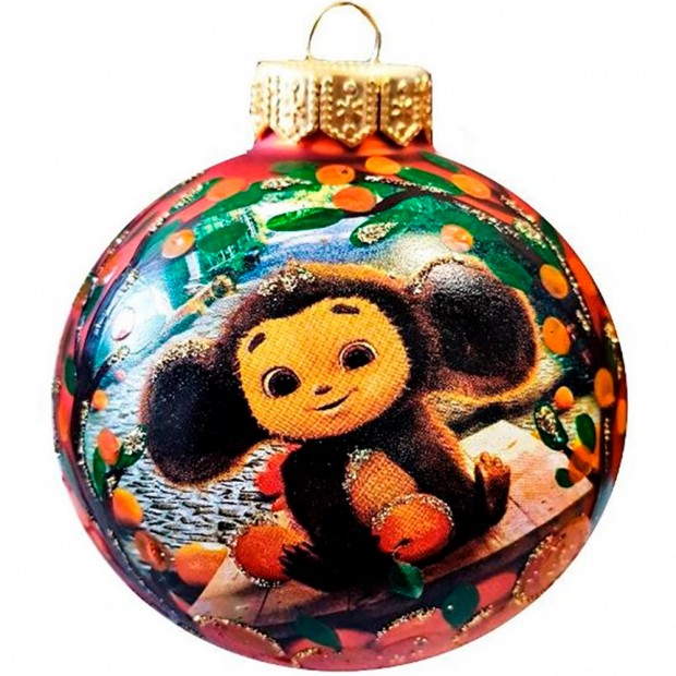 Шар 80мм Чебурашка 3 КУ-80-234127 Шар 80мм Чебурашка 3 КУ-80-234127