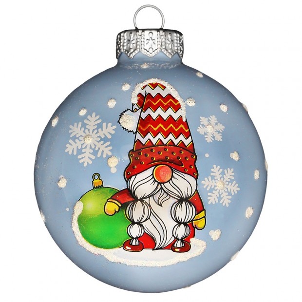 Шар 80мм Сказочный гномик 2 КУ-80-224133 Шар 80мм Сказочный гномик 2 КУ-80-224133