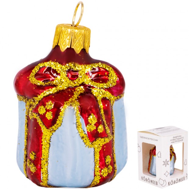 Ел.укр. Подарок голубой h-6 см ФУ-167/3 Ел.укр. Подарок голубой h-6 см ФУ-167/3