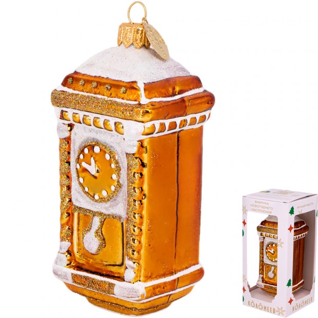 Ел.укр. Часы-тумба большие h-12 см ФУ4-2223