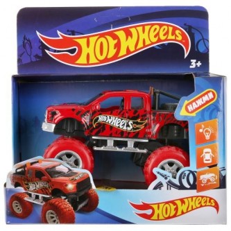 Модель FY6108G-R2 Hot wheels Внедорожник Технопарк  в коробке