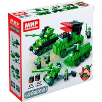 Констр-р Bauer 1107 Армия Набор с танком, БТР, РСЗО и гаубицей Констр-р Bauer 1107 Армия Набор с танком, БТР, РСЗО и гаубицей