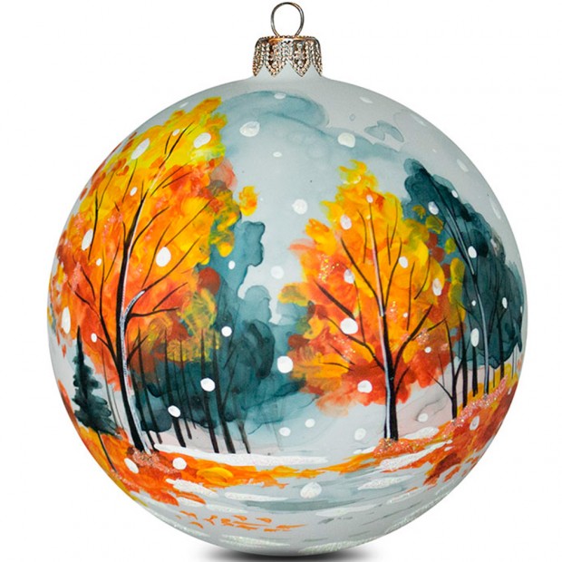 Шар 100 мм Последние дни осени Шар 100 мм Последние дни осени