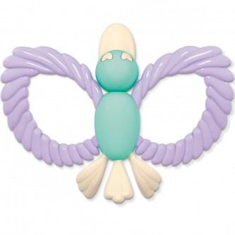 Погремушка-прорезыватель «Птичка». Коллекция «Бисквит» 02198 Погремушка-прорезыватель «Птичка». Коллекция «Бисквит» 02198