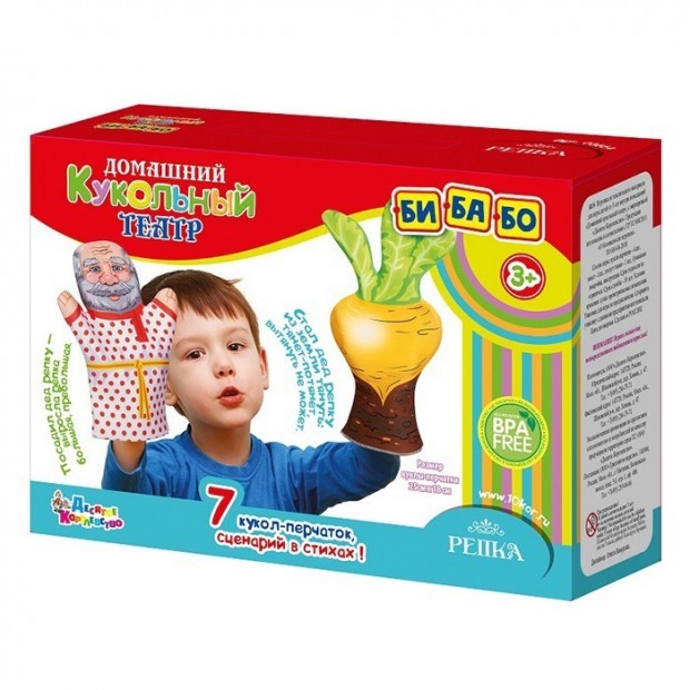 Кукольный театр Репка, 7 шт Кукольный театр Репка, 7 шт